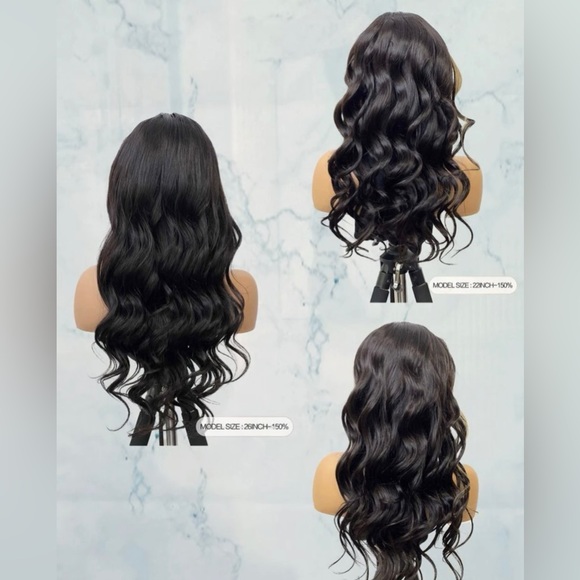 13*4 Lace Front 150% Density Body Wave Human Hair Wig 22 inches - Picture 3 of 8